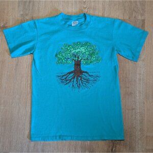 Vintage Stedman 90s Graphic Tree Of Life T-Shirt